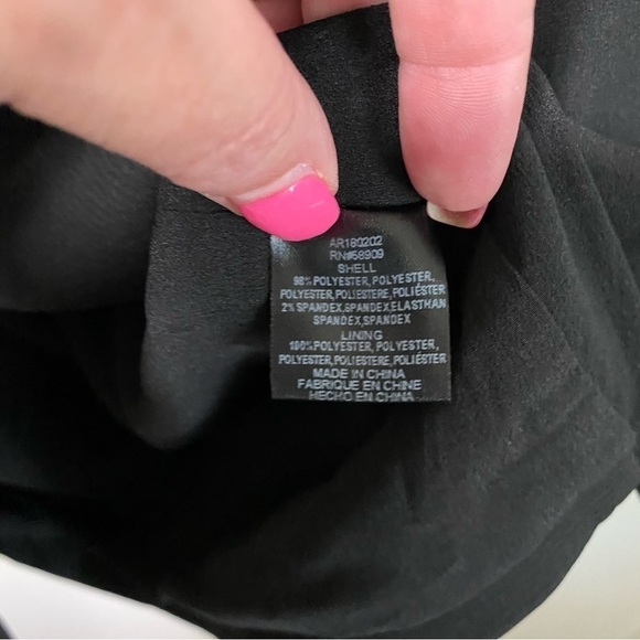 GIANNI Bini Stephanie black dress sleeveless NWT size large - Picture 13 of 14